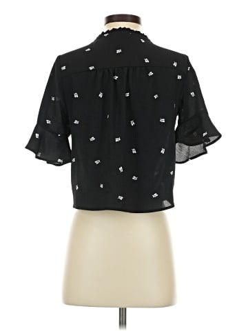 E&M Collection Short Sleeve Blouse (view 2)