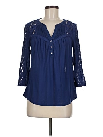 Vintage America Blues 3/4 Sleeve Blouse (view 1)