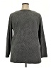 Talbots Outlet Gray Long Sleeve Top Size 2X - photo 2