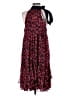 Anthropologie 100% Polyester Floral Red Cocktail Dress Size XXS - photo 2
