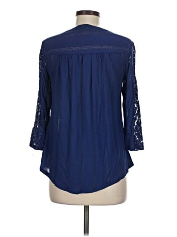 Vintage America Blues 3/4 Sleeve Blouse (view 2)
