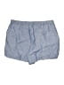 Tahari 100% Linen Chevron-herringbone Blue Shorts Size 3X - photo 2