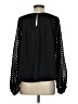 Left Coast by Dolan 100% Polyester Black Long Sleeve Blouse Size XS - photo 2