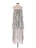Zara Silver Blue Cocktail Dress Size XS - photo 1