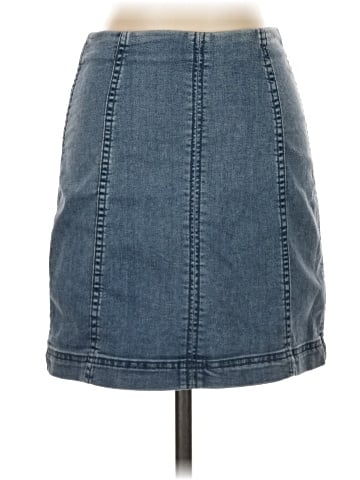 Free People Denim Skirt (view 1)