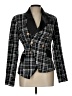 Rachel Parcell Houndstooth Black Blazer Size 10 - photo 1