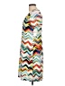 Ronni Nicole Chevron-herringbone White Casual Dress Size L - photo 5