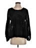 Zara Black Long Sleeve Blouse Size XS - photo 1