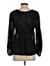 Zara Black Long Sleeve Blouse Size XS - photo 2