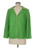 Eccoci 100% Silk Green Silk Blazer Size 8 - photo 1