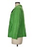 Eccoci 100% Silk Green Silk Blazer Size 8 - photo 5