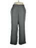 Alfred Dunner 100% Polyester Chevron-herringbone Gray Casual Pants Size 16 - photo 1