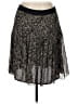 Nine West 100% Silk Paisley Black Silk Skirt Size 10 - photo 1