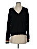 27 miles 100% Cashmere Color Block Black Cardigan Size S - photo 1