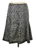 DressBarn Polka Dots Black Casual Skirt Size 10 - photo 1