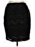 Studio M 100% Polyester Chevron-herringbone Black Casual Skirt Size L - photo 2
