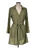 Assorted Brands Chevron-herringbone Green Casual Dress Size 6 - 8 - photo 1