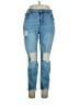 Unbranded Hearts Blue Jeans Size 14 - photo 1