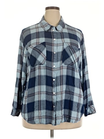 Sanctuary 3/4 Sleeve Button-Down Shirt (view 1)