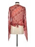 BCBGMAXAZRIA 100% Silk Red Kimono Size M - photo 2