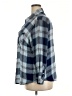 Sanctuary 100% Rayon Plaid Blue 3/4 Sleeve Button-Down Shirt Size 2X - photo 5