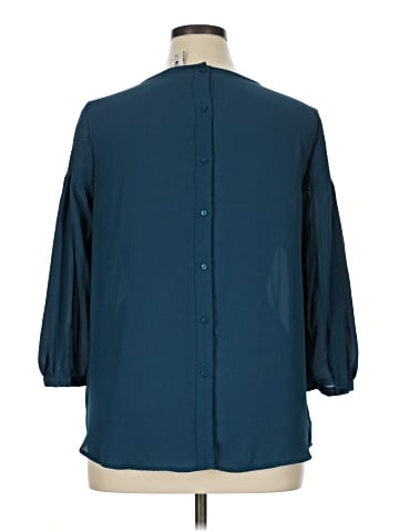 Disney LC Lauren Conrad 3/4 Sleeve Blouse (view 2)