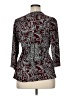 Unbranded Burgundy 3/4 Sleeve Blouse Size XL (estimated) - photo 2