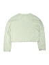 Zara Solid Green Pullover Sweater Size 11 - 12 - photo 2