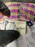 Assorted Brands Checkered-gingham Pink Board Shorts Size XL - photo 3