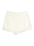 Lush 100% Cotton Ivory Shorts Size M - photo 2