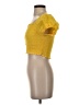 Unbranded Yellow Short Sleeve Top Size S - photo 5