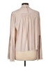 A.L.C. 100% Polyester Tan Long Sleeve Blouse Size 10 - photo 2