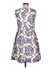 Boden Paisley White Casual Dress Size 8 - photo 2