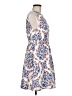 Boden Paisley White Casual Dress Size 8 - photo 4