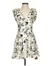 Rihoas 100% Polyester Floral Ivory Cocktail Dress Size S - photo 1