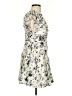 Rihoas 100% Polyester Floral Ivory Cocktail Dress Size S - photo 4