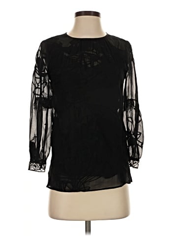 Reiss 3/4 Sleeve Blouse (view 1)