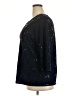 JM Collection Black 3/4 Sleeve Top Size 2X - photo 5