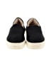 J/Slides Solid Black Sneakers Size 6 1/2 - photo 2