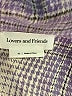 Lovers + Friends 100% Polyester Plaid Purple Jacket Size XS - photo 6