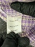 Lovers + Friends 100% Polyester Plaid Purple Jacket Size XS - photo 7
