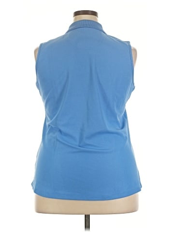 Greg Norman Sleeveless Button-Down Shirt (view 2)