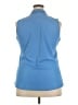 Greg Norman Blue Sleeveless Button-Down Shirt Size XXL - photo 2