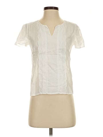 Comptoir des Cotonniers Short Sleeve Blouse (view 1)