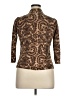 Talbots Brown 3/4 Sleeve Silk Top Size XL Petite - photo 2