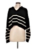 OAK + FORT Stripes Black Pullover Sweater Size L - photo 1