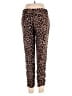Devlin 100% Polyester Animal Print Brown Casual Pants Size 2 - photo 2