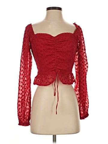 Hollister 3/4 Sleeve Blouse (view 1)