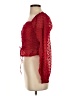 Hollister 100% Polyester Red 3/4 Sleeve Blouse Size S - photo 5