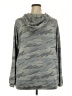 Ink Love and Peace Camo Gray Pullover Hoodie Size 2X - photo 2